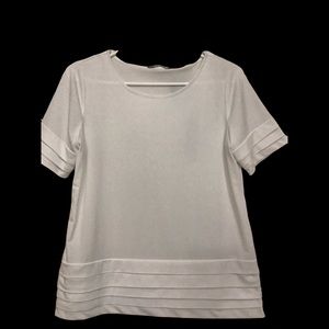 TAHARI  white top  XS New